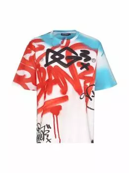 Оверсайз футболка с принтом Dolce&Gabbana