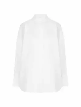 Оверсайз хлопковая рубашка Remain, белый