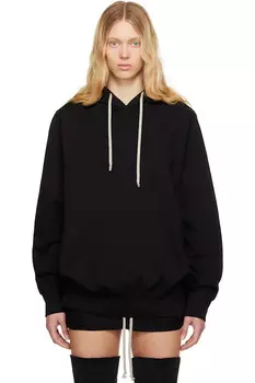Оверсайз худи Hollywood Rick Owens Drkshdw, черный