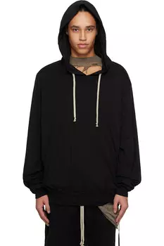 Оверсайз худи Hollywood Rick Owens Drkshdw, черный