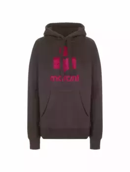 Оверсайз худи Mansel Isabel Marant toile, мультиколор