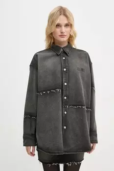 Оверсайз худи с круглым вырезом Adidas Originals, зеленый