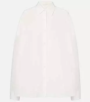 Оверсайз рубашка Dries Van Noten, белый