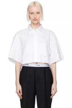 Оверсайз рубашка Hommegirls, белый