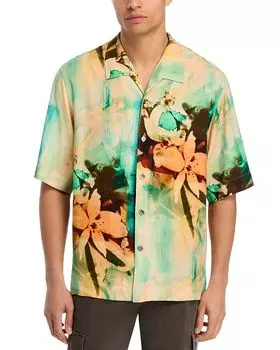 Оверсайз рубашка Paul Smith, мультиколор