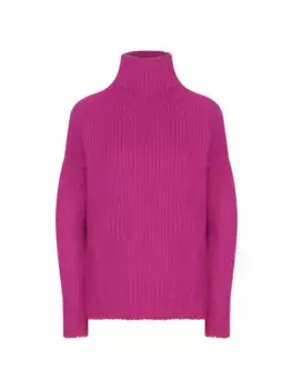 Оверсайз шерстяной свитер Lanvin, розовый