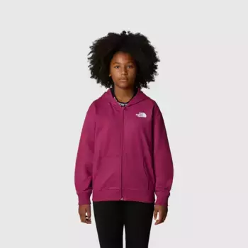 Оверсайз The North Face Детский свитшот, пурпурный
