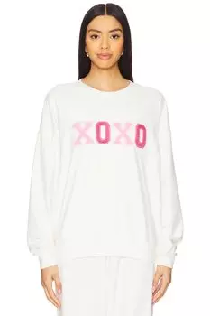 Оверсайз-толстовка Devyn Beach Riot, xoxo cream