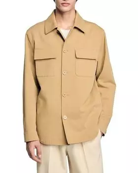 Овершерт Sandro, коричневый/бежевый