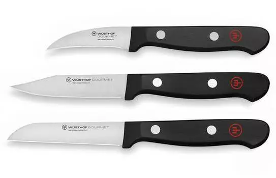 Овощечистка гурман 3 шт. Wsthof, серебряный