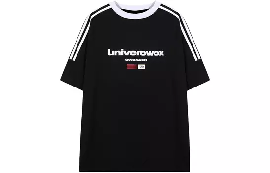 OWOX Футболка унисекс, Белый (полосатый)