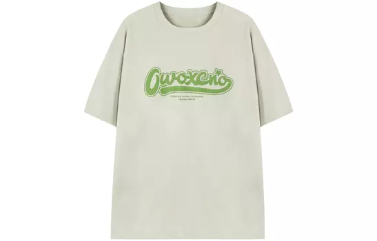 OWOX Футболка унисекс, Пыльный зеленый