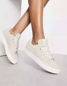 Овсяные кроссовки adidas Originals Stan Smith CS, белый