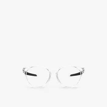 Ox8184 exchange очки в круглой оправе из ацетата оптического волокна Oakley, цвет clear