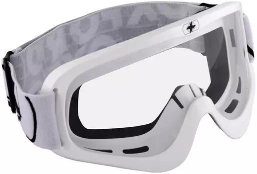 Очки для мотокросса Oxford Fury, белый