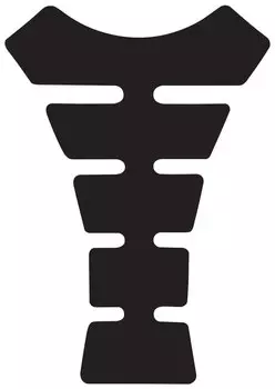 Накладка на топливный бак мотоцикла Oxford Spine Super Thin, черный