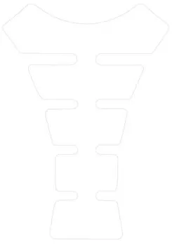 Oxford Spine Super Thin Танк колодки, прозрачный