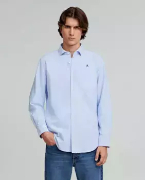 Оксфордская хлопковая мужская рубашка Scalpers, мультиколор