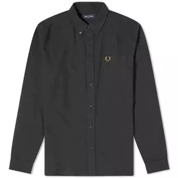 Оксфордская рубашка Fred Perry, черный