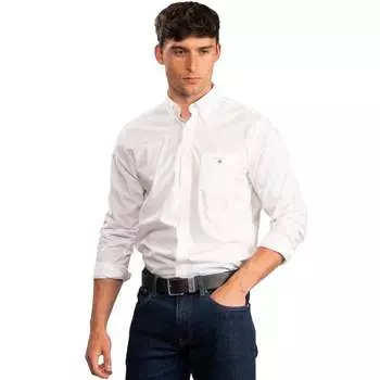 Оксфордская рубашка Gant, белый