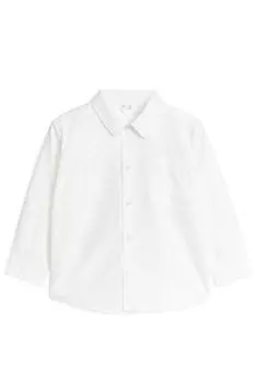 Оксфордская рубашка H&M, белый