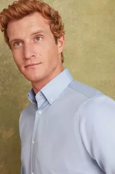 Оксфордская рубашка Joules, синий