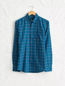 Оксфордская рубашка классического кроя с длинными рукавами LCWAIKIKI Classic