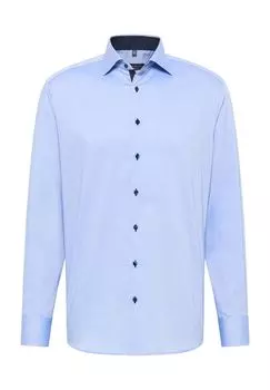 Оксфордская рубашка Pinpoint MODERN FIT ETERNA, синий