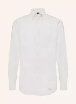 Оксфордская рубашка стандартного кроя Boggi Milano, серый