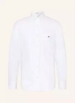 Оксфордская рубашка стандартного кроя Gant, белый