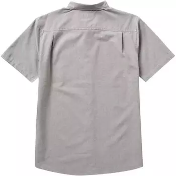 Оксфордская тканая рубашка Scholar с короткими рукавами мужская Roark, цвет Smoke