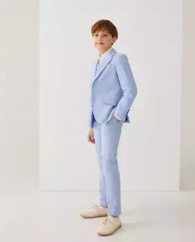 Оксфордские брюки для мальчиков Coconut El Corte Ingls, светло-голубой
