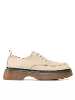 Оксфордские туфли Jenny Fairy, бежевый