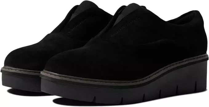 Оксфорды Airabell Sky Clarks, черная замша