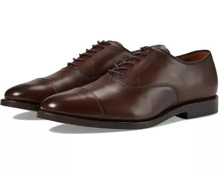 Оксфорды Allen Edmonds Park Avenue Cap Toes, цвет Espresso Leather