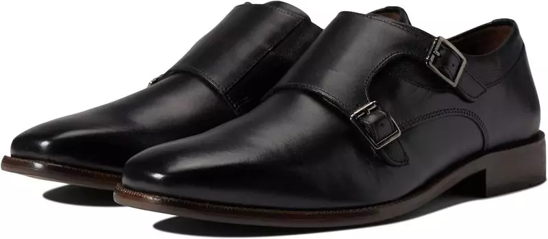 Оксфорды Archer Double Monk Johnston & Murphy, черный