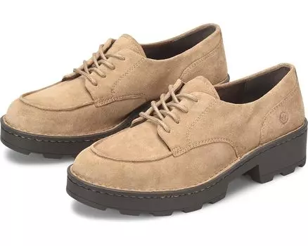 Оксфорды Born Corby, серо-коричневый