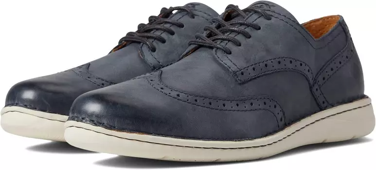 Оксфорды Born Tobias, цвет Navy Full Grain