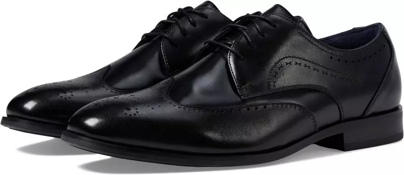 Оксфорды Brayden Wing Tip Lace-Up Stacy Adams, черный
