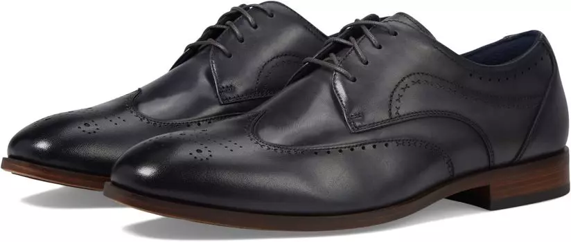 Оксфорды Brayden Wing Tip Lace-Up Stacy Adams, серый
