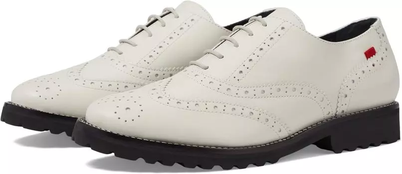 Оксфорды Central Park West Marc Joseph New York, цвет Off-White Nappa