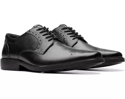 Оксфорды Clarks Clarkslite Tie, цвет Black Combi