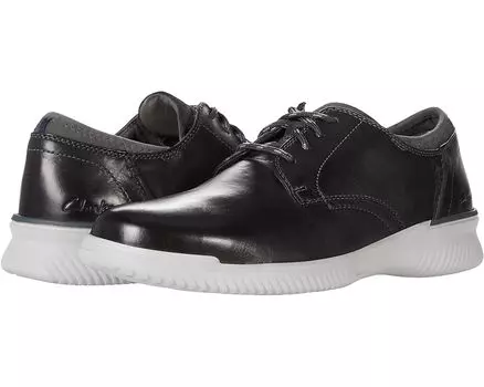 Оксфорды Clarks Donaway Plain, цвет Dark Grey Leather