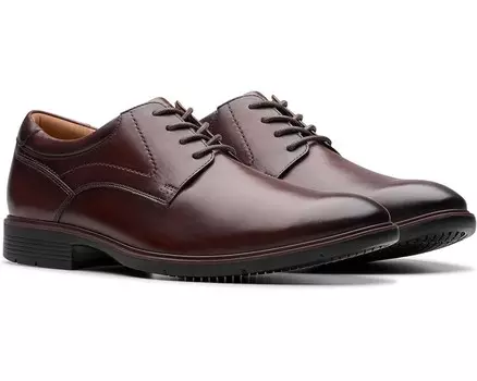 Оксфорды Clarks Eldredge Plain, темно-коричневый