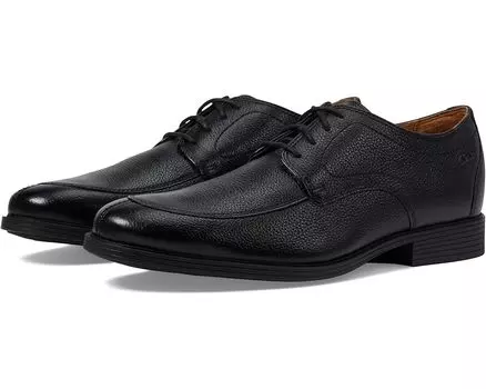 Оксфорды Clarks Whiddon Apron, цвет Black Tumbled