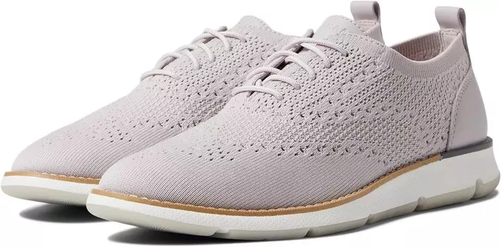 Оксфорды Cole Haan 4.Zerogrand Stitchlite Oxford, цвет Lilac Marble Knit/Natural Welt/Quiet Shade/Optic White/Gray