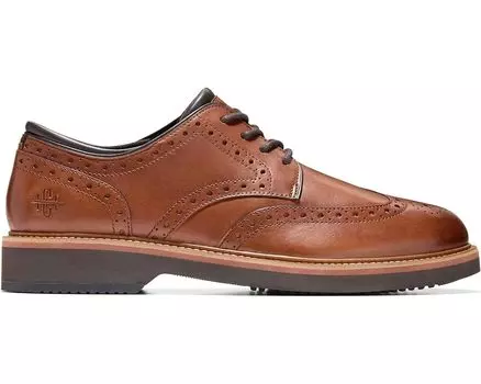 Оксфорды Cole Haan American Classics Montrose Plain Toe, цвет British Tan/Java