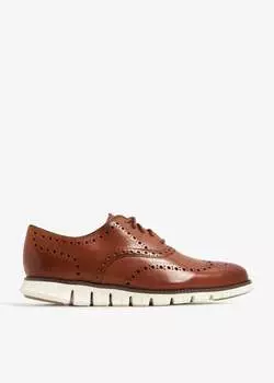 Оксфорды Cole Haan ZERGRAND Wingtip, коричневый