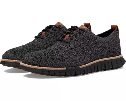 Оксфорды Cole Haan Zerogrand Remastered Stitchlite Wingtip, цвет Magnet/Black