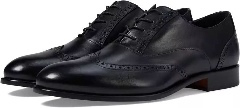 Оксфорды Corazzano Wing Tip Massimo Matteo, черный